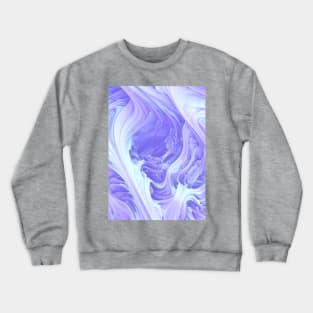 Glacial Mass. Frozen Abstract Art. Crewneck Sweatshirt